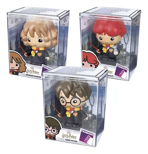 Bonecos Colecionáveis Harry Potter Fandom Box 3 Bonecos Entrega grátis