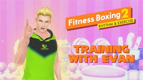 Training With Evan Fitness Boxing Rhythm Exercise Gameplay