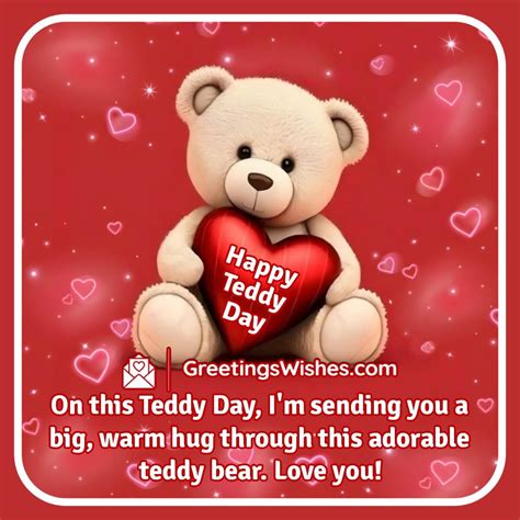 Teddy Day Wishes 10th February Greetings Wishes