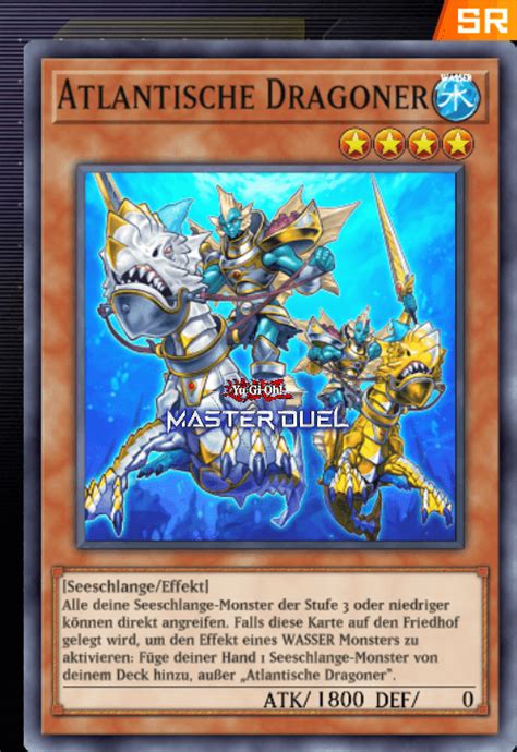 Atlantische Dragoner Karte Bonyou S Yu Gi Oh Master Duel