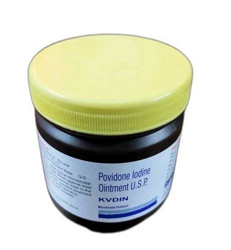 Composition 5 Kvdin Povidone Lodine Ointment Usp For Hospital