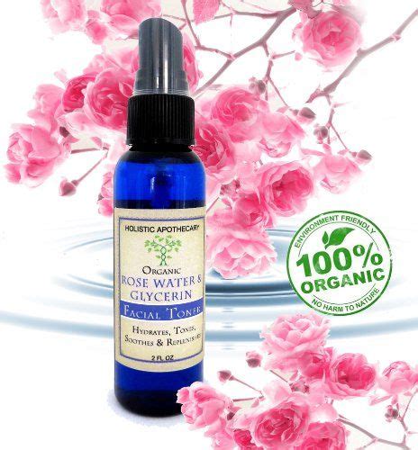 Hydrating Organic Rosewater And Glycerin Spray For Face Facial