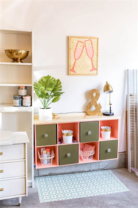 Elevated Cube Storage Makeover DIY with Vintage Vibes » NEVER SKIP BRUNCH