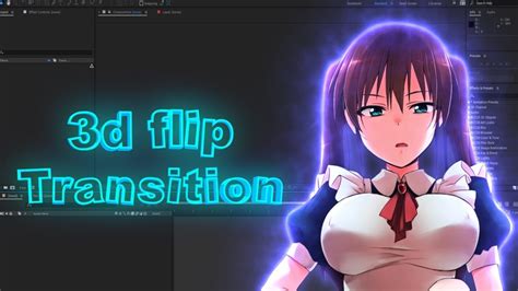 3d Flip Transition After Effects Amv Tutorial Youtube