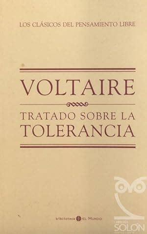 Tratado Sobre La Tolerancia By Voltaire Bien Tapa Blanda