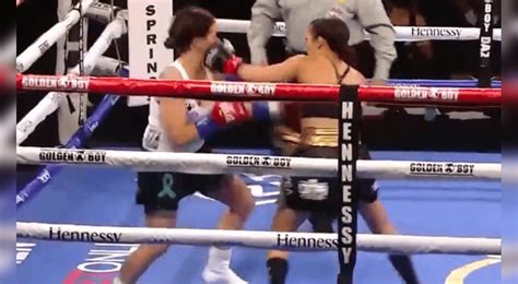 Video Viral Seniesa Estrada Aplica El Ko Más Rápido De La Historia Del Boxeo Femenino En Solo