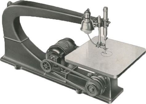 1937 Delta 24 Inch De Luxe Scroll Saw No 1200