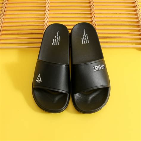 Jual Sandal Pria Premium Original Local Brand LEVEL UP Sandal Slide