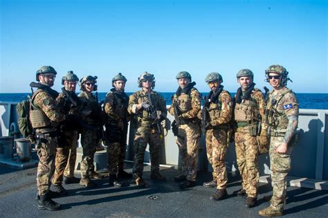 DVIDS - Images - U.S. Navy Sailors Conduct VBSS with Italian Partners ...