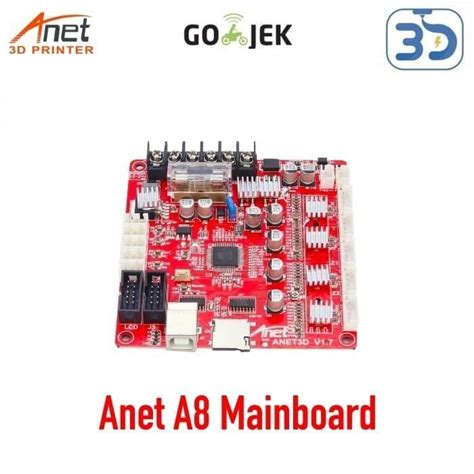 Original Anet A8 Plus 3d Printer Control Mainboard Lazada Indonesia