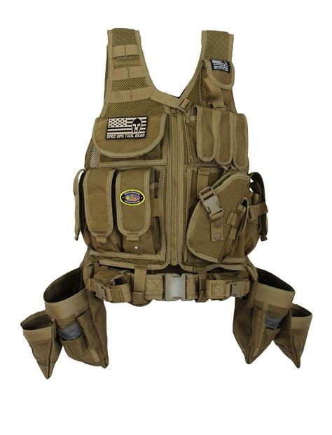 Spec Ops Tool Gear Sf 18 Delta Tactical Vest Tool Belt With Medium