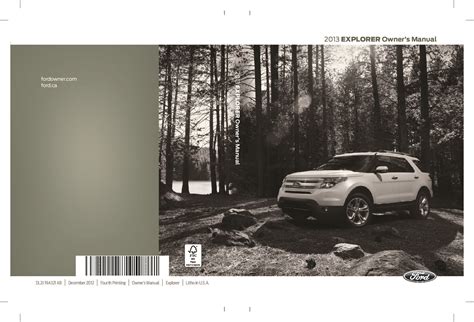 Ford Explorer Owners Manual