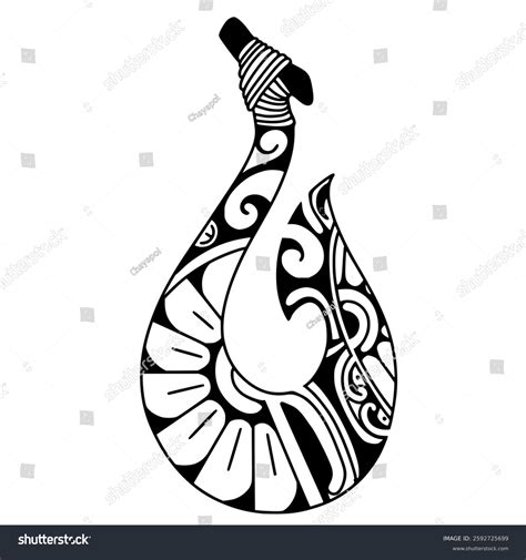 fish hook tattoo 4