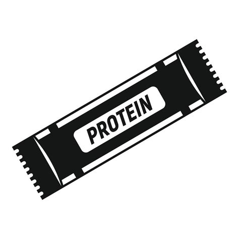 Protein Sport Bar Icon Simple Style Vector Art At Vecteezy