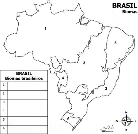 30 Mapas Do Brasil Para Colorir E Imprimir Político Capitais