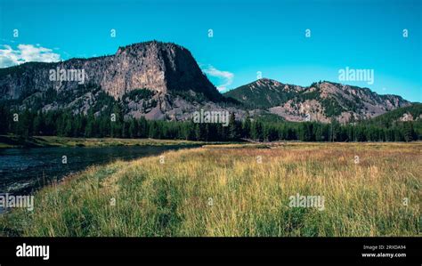 Yellowstone National Park Hot Springs Geysers Stock Photo - Alamy