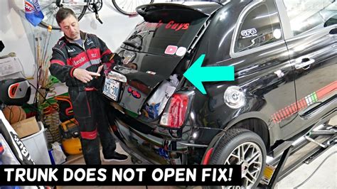 Top Why Trunk Liftgate Does Not Open On Fiat Fiat Abarth