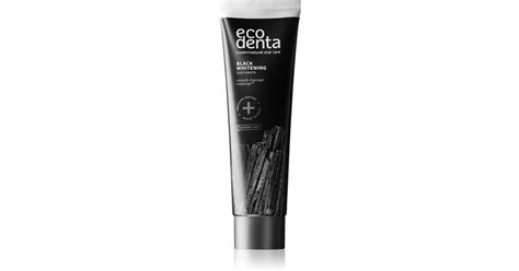 Ecodenta Expert Black Whitening Dentifrice Blanchissant Au Charbon Noir