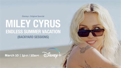 New Miley Cyrus Endless Summer Vacation Original Special Heading To Disney Good Morning America