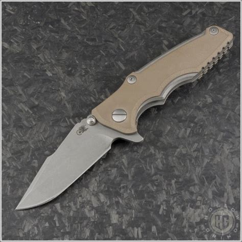 Rick Hinderer Flat Dark Earth Eklipse Harpoon Spanto Flipper Knife