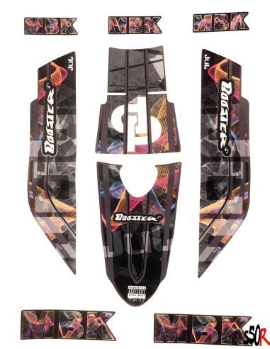 Kit déco MBK Booster naked n Scoot Racing