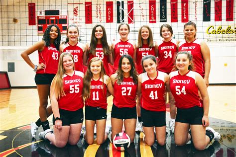 Sidney Seventh Grade Volleyball Caps Perfect Season The Sidney Sun