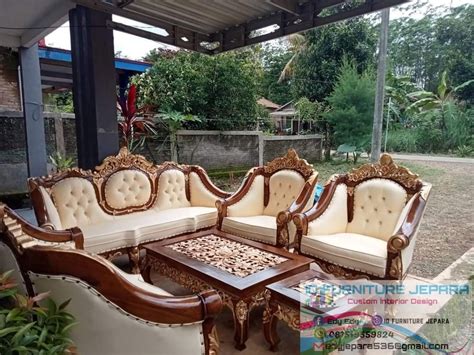 Sofa Ukir Mewah Sofa Romawi Mewah Sofa Bellagio Sofa Classik Camas