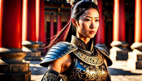 Chinese heroine. - AI Generated Artwork - NightCafe Creator