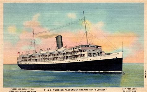 Steamship Florida Peninsular Occidental Steamship Compa Flickr