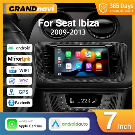 Grandnavi Inch Android Car Radio For Seat Lbiza J