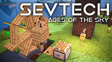 Sevtech Ages Of The Sky Ep 8 The Beneath Is Crazy Youtube