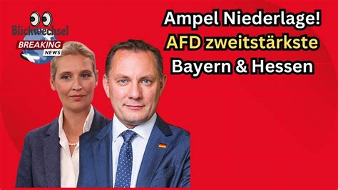 Wahlen In Bayern Und Hessen AfD Triumphiert Bei Vernichtender Ampel