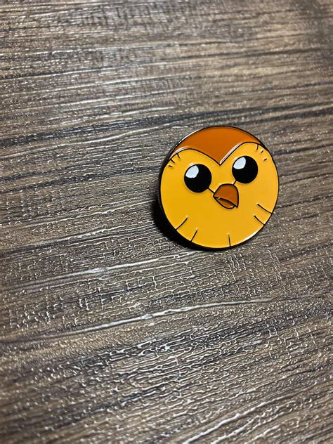 The Owl House Hooty Soft Enamel Pin Etsy Uk