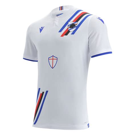 Replica UC Sampdoria Away Jersey 2021 22 By Macron Gogoalshop