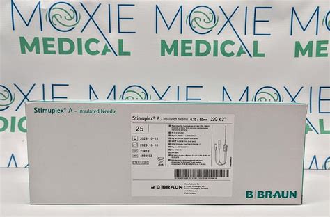 Stimuplex Insulated Needle Bbraun 4894502 22g X 2nerve