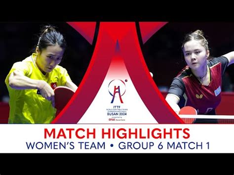 Sarvinoz Mirkadirova KAZ Vs Zhu Chengzhu HKG WT G6 Match 1