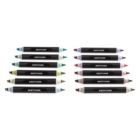 Molotow Sketcher Twin Graphic Markers Pastel Kit Set Of Michaels