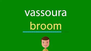 Como Se Escreve A Palavra Vassoura - Como é que se separa a palavra vassoura?