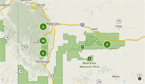 Black Hills National Park Map