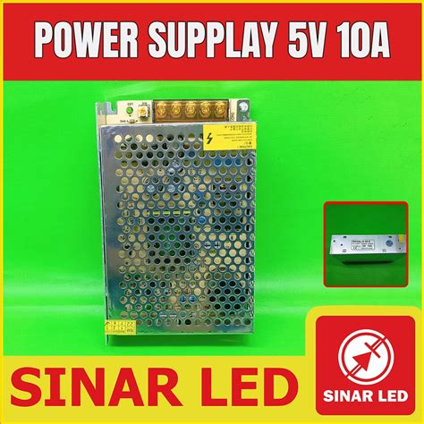 Jual Switching Power Supply PSU 5V 10A High Quality 5 Volt 10 Ampere