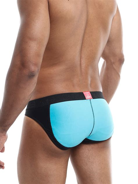 Joe Snyder PSU 01 Push Up Bikini Brief Schwarz Mint Joe Snyder Im