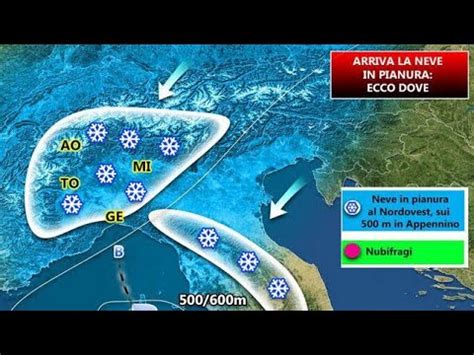 Meteo Mega Nevicata In Pianura In Arrivo Tra Pochissimo Youtube