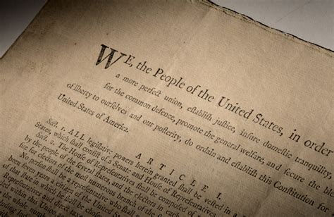 Original copy of the U.S Constitution set for $20 million auction