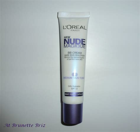 At Brunette Briz Lóreal Paris Nude magique BB cream Medium