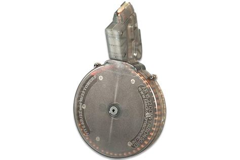 AR1522-DRUM - Black Dog Machine Ruger AR-15 22 Long Rifle 50-Round Drum Magazine - AR15Discounts