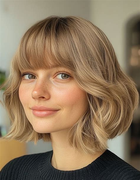 30 Cute Bob Hairstyles With Fringe Sleek Espresso Layered Bob