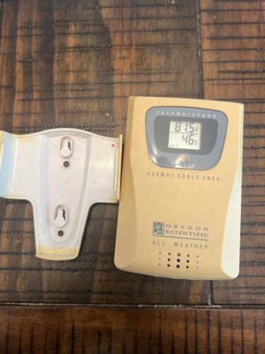 Oregon Scientific THGR268 Remote Temperature Humidity Sensor 433 MHz EBay