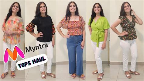 Myntra Tops Haul New Video Tops Haul 2023 Videos Latest Tops Haul