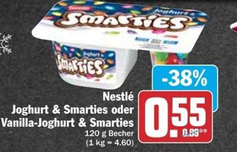 Nestl Joghurt Mit Smarties Angebot Bei Edeka