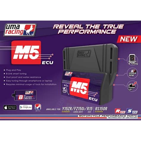 UMA RACING M5 ECU YAMAHA Y15 Y15ZR V2 Y15 V1 Fz150i R15 V3 MT25